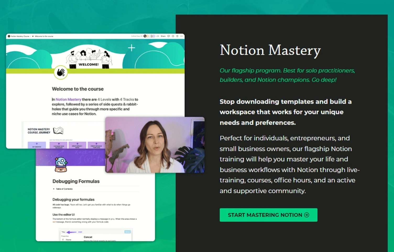 Entrepreneurship productivity course