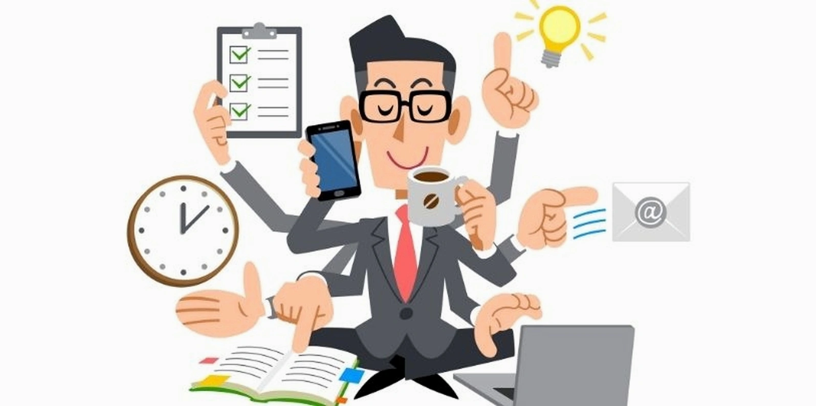 Business productivity coaching session